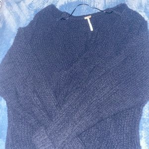 Free people twist front sweater
